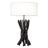 Sagebrook Home Driftwood 24`` Table Lamp, Black