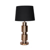 Sagebrook Home Metal 28`` Stacked Cylinder Table Lamp, Gold