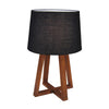 Sagebrook Home 50537 23" Wood Table Lamp, Brown Kd