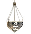 Meyda Lighting 50551 21" Square Shu Inverted Pendant