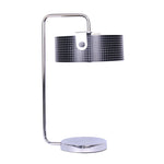 Sagebrook Home 50559-01 20.5" Metal Table Lamp, Silver