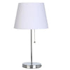 Sagebrook Home 50561-01 20.5" Metal Table Lamp, Silver