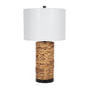Sagebrook Home 51185 Seagrass 26" Pillar Table Lamp, Natural