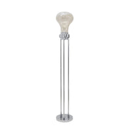 Sagebrook Home Glass 59.75`` Light Bulb Floorlamp, Silver Kd