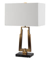 Sagebrook Home Metal 28`` Table Lamp, Gold/Black