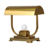 Sagebrook Home Metal 19`` Covered Desk Lamp, Gold