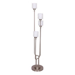 Sagebrook Home Metal 60`` 4 Light Floor Lamp, Silver - Kd