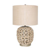 Sagebrook Home 50618 25" Rope Table Lamp, Beige