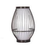 Sagebrook Home Bamboo 12`` Table Lamp, Black