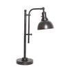 Sagebrook Home Metal 18`` Dome Shade Table Lamp, Black - Kd