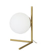 Sagebrook Home 50650 16" Glass Sphere Table Lamp, Gold