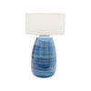 Sagebrook Home 50669 27" H Metal Table Lamp, Blue