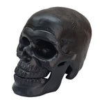 Sagebrook Home 18304 Metal, 6" Skull Decor, Black