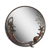 SPI Home Mermaid Round Decorative Mirror