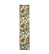 Meyda Lighting 50840 9"W X 42"H Tropical Fish Stained Glass Window Panel