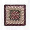 Earth Rugs C-19 Burgundy/Mustard Rectangle Table Runner 13``x36``