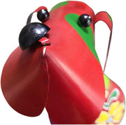 Metal Dog Sculpture, Multicolor