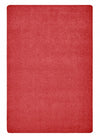 Carpet For Kids KIDply® Soft Solids - Red Velvet Rug