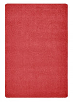 Carpet For Kids KIDply® Soft Solids - Red Velvet Rug