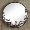 SPI Home Octopus Round Wall Mirror