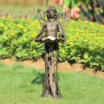 SPI Home 51074 Stylized Fairy Birdfeeder - Garden Decor
