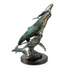 SPI Home 51082 Humpback Family Whales Tabletop Statue - Home Decor