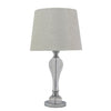Sagebrook Home 51164 23.75" Crystal Bulb Table Lamp, Clear
