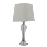 Sagebrook Home 51164 23.75" Crystal Bulb Table Lamp, Clear