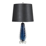 Sagebrook Home 51175 27.5" Crystal Table Lamp Blue