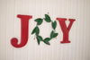 Kalalou CHYK1107 Painted Metal Christmas Joy Wall Hanging