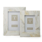 Two's Company 51511 Set of 2 MOP Photo Frames Incl 2 Sizes