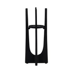 Sagebrook Home 18454-03 Metal, 12" Pillar Candle Holder, Black