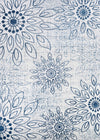 Couristan Calinda Summer Bliss 5'3" X 7'6" Rectangular Indoor Transitional Rug