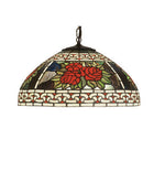 Meyda Lighting 51866 18"W Roses & Scrolls Pendant.603