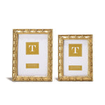 Two's Company 51959 Set of 2 Golden Bee Photo Frames Incl 2 Sizes