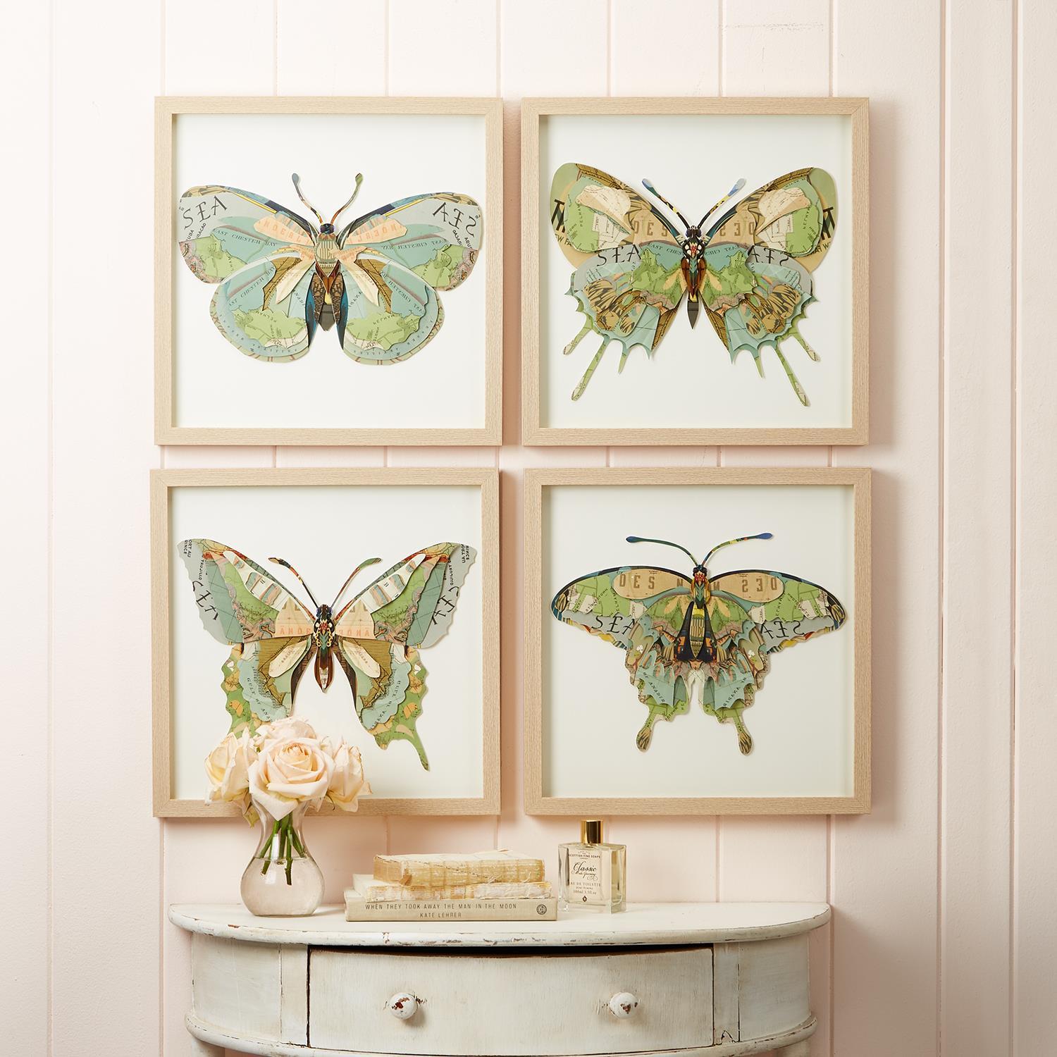 Paper Butterfly Wall Art - Town & Country Living