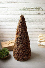 Kalalou CMH1003 Topiary 36 `` Pine Cone Small Size