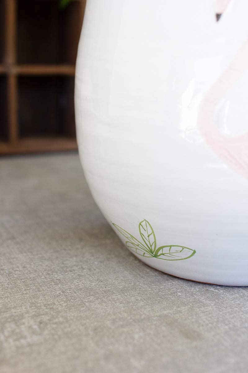 Kalalou Flamingo Vase - Thumbnail 5