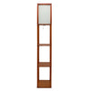 Sagebrook Home 52051 62.5" Wood Etagere / Floor Lamp, Brown
