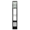 Sagebrook Home 52052 62.5" Wood/Metal, Etagere/Floor Lamp with Wine Rack,