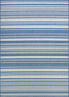 Couristan Recife Gazebo Stripe 5'3" X 7'6" Rectangular Indoor/Outdoor  Transitional Rug
