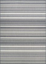 Couristan Recife Gazebo Stripe 7'6" X 10'9"  Rectangular Indoor/Outdoor  Transitional Rug