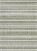 Couristan Recife Gazebo Stripe 2'3" X 7'10" Runner Indoor/Outdoor  Transitional Rug