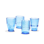 Two's Company 53169 Under The Sea Set of 4 Fish Glasses