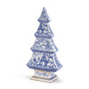 Two's Company 53282 Blue and White Christmas Tree