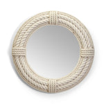 Two's Company 53329 Coastal Reflections Round Rope Hand-Crafted Wall Mirror