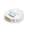 Two's Company 53441 Hampton Set of 4 Appetizer Plates