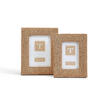Two's Company 53450 Bead Goes on Set of 2 Hand-Crafted Photo Frames