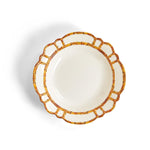 Two's Company 53460 Bamboo Touch Serving/Centerpiece Bowl with Bamboo Rim Design