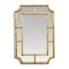 Two's Company 53502 Grand Ambitions Golden Bamboo Wall Mirror
